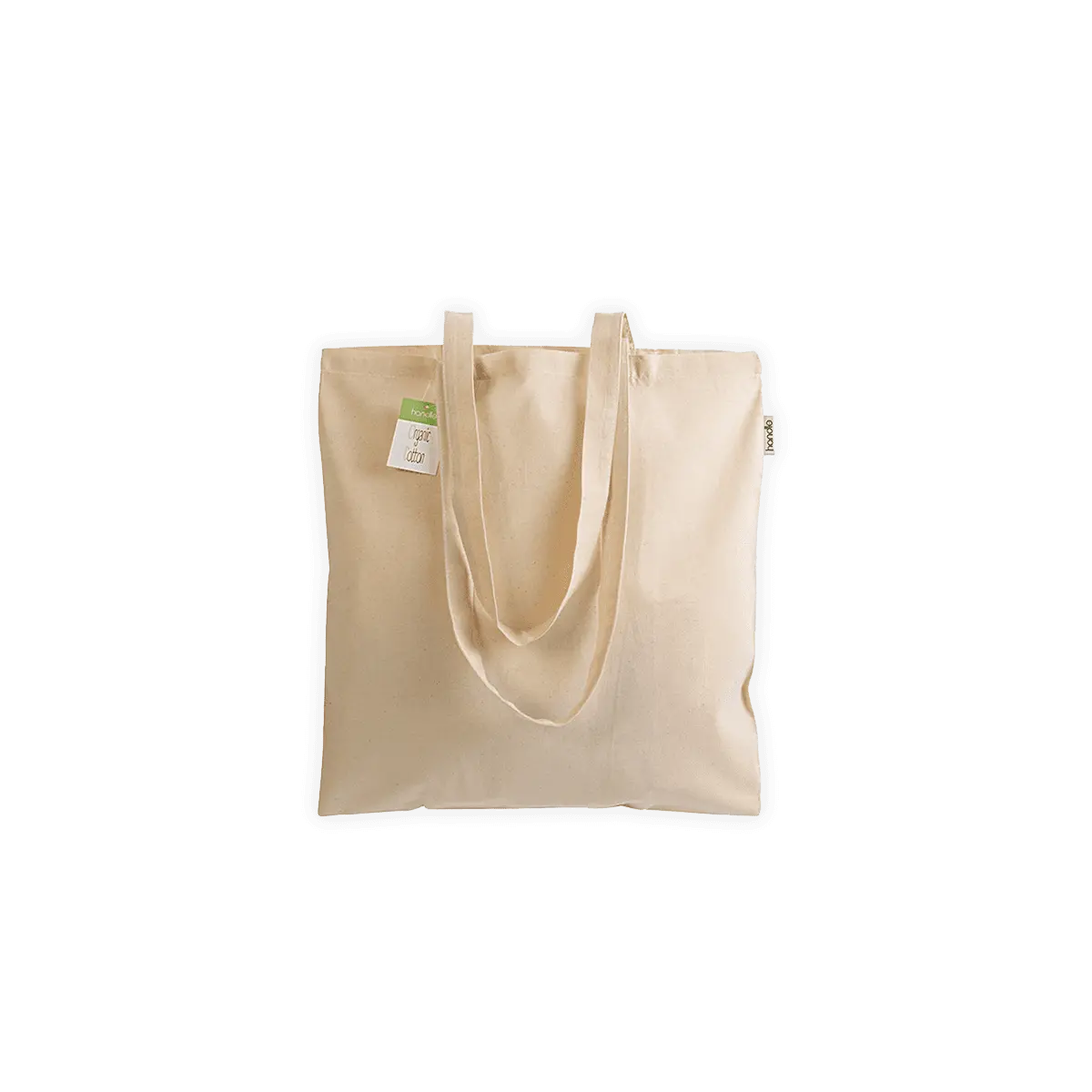 Cotton Shopping Bags Long Handles Printing