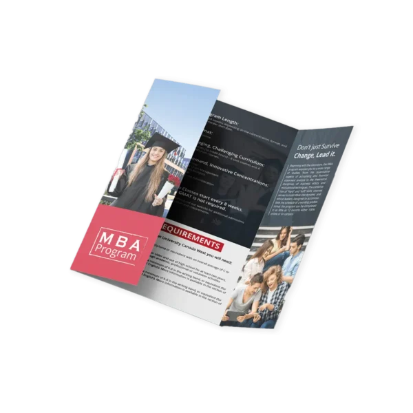 Double Gate Fold Brochure Printing