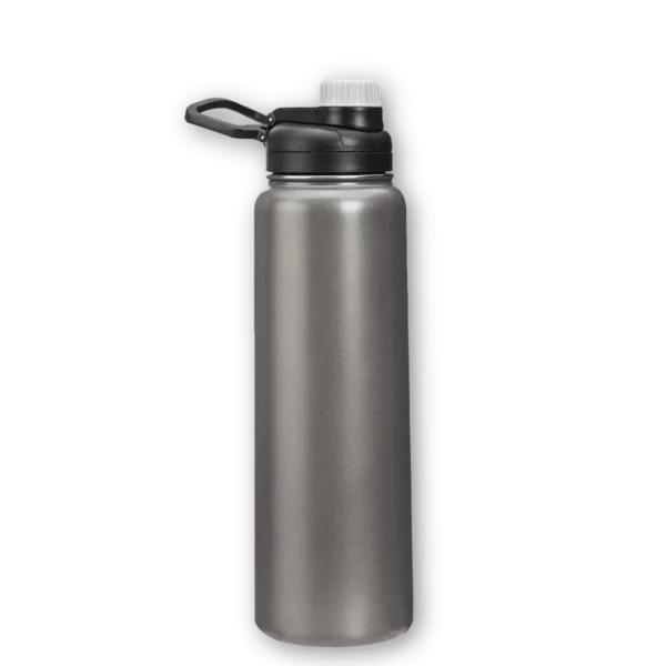 Double Wall Stainless Steel Bottles with Carry Handle Printing