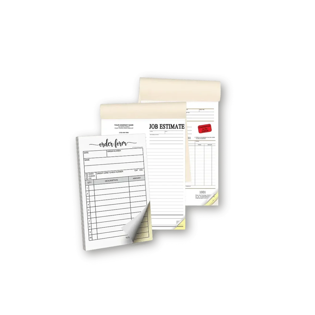 A4 INOVOICE BOOKS Printing