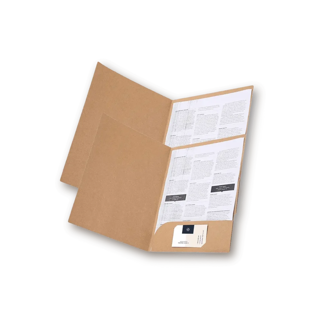 Media And Press Kits Folders Printing