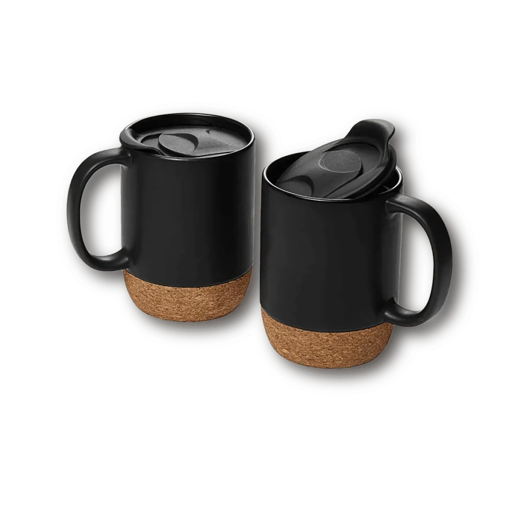 Mug+Lid+Cork Base Printing