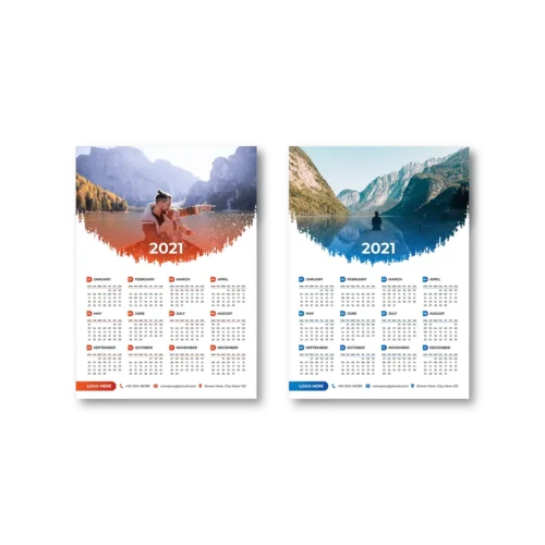 Single-Page-Calendars Single Page Calendars PRinting