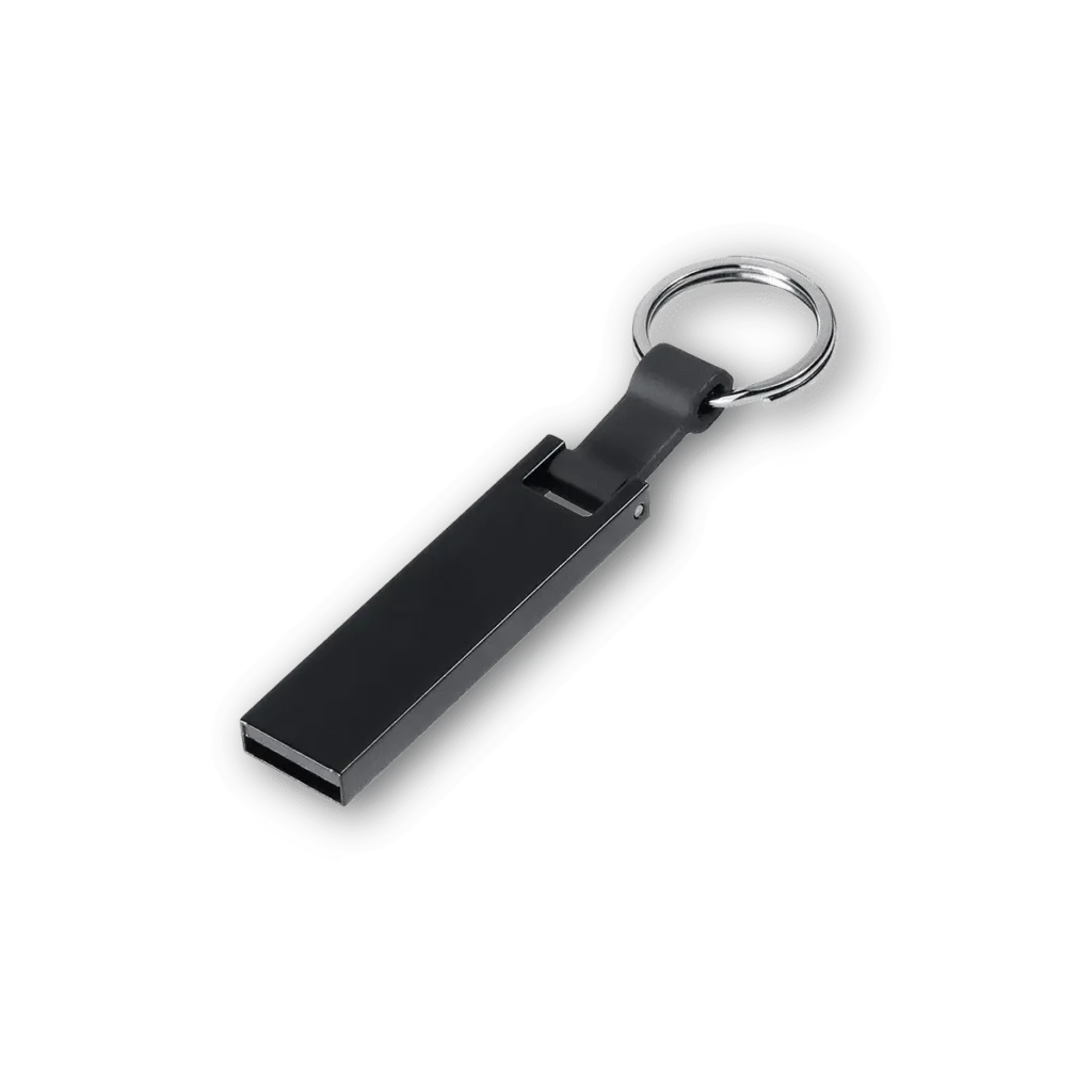black metal usb with key holder Printing