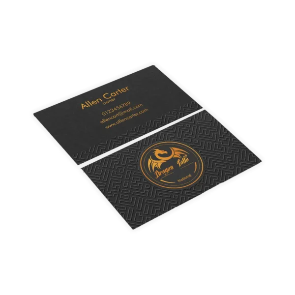 3D Foiling Business Cards PRinting