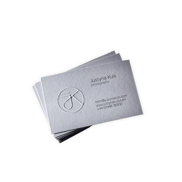 Embossed Business Cards PRinting