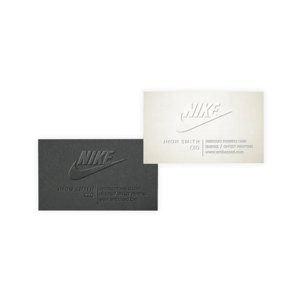 Embossed Business Cards PRinting