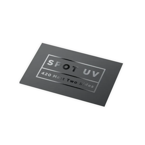 Spot UV Printed Business Cards Printing