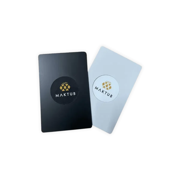 Sticker Metal NFC Cards Printing